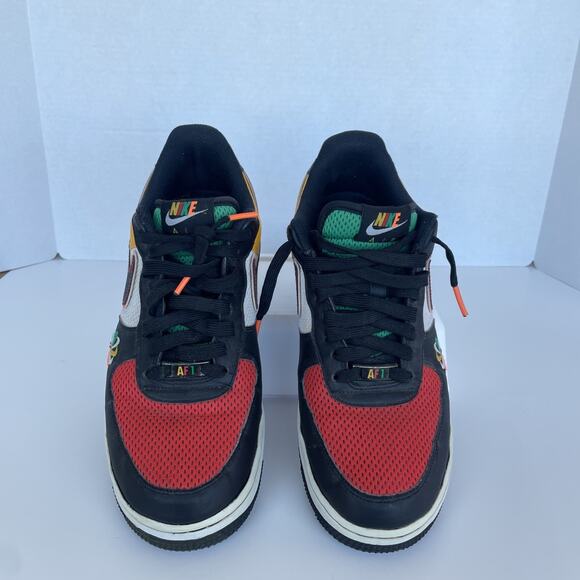 Nike Air Force 1 Low Sneakers Size 9 Sunburst 2019 CK9282-100 EXCELLENT - Picture 4 of 7